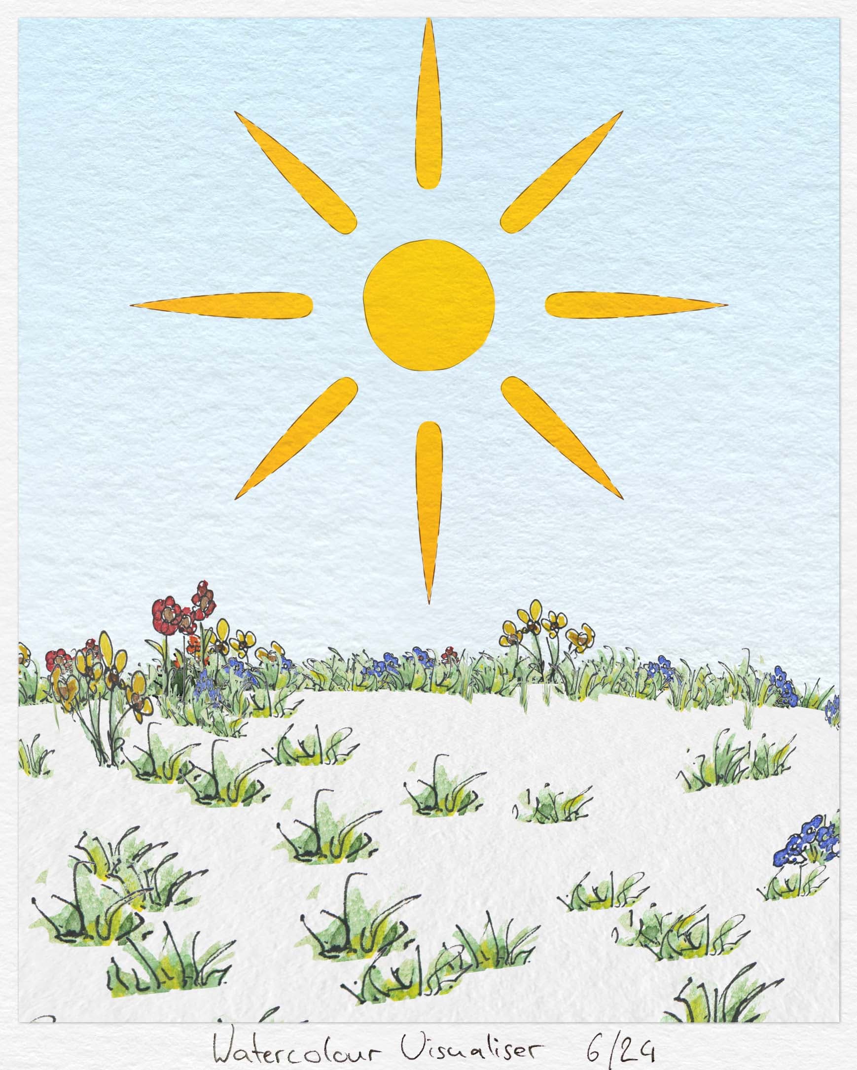 3D Watercolour Visualiser